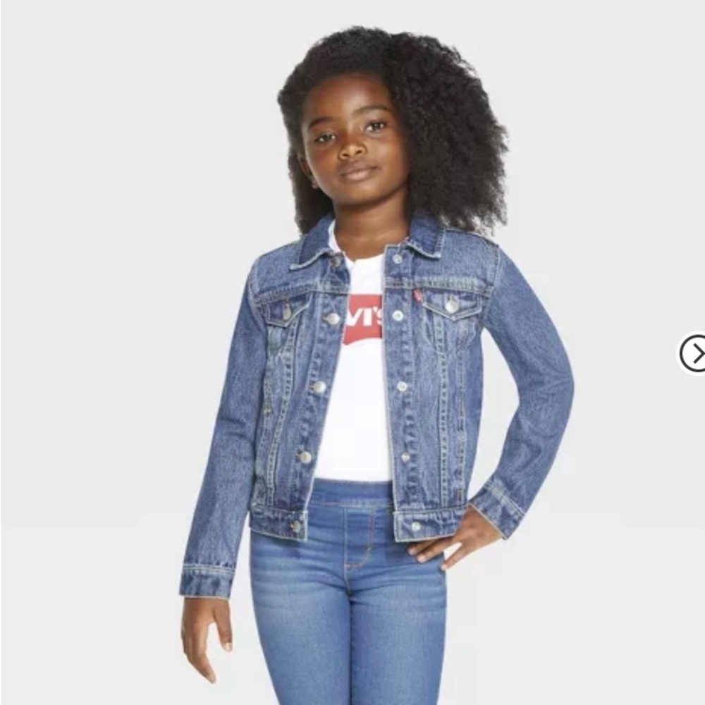 Hand-crafted Levi's Kids Blue Denim Jacket /TP